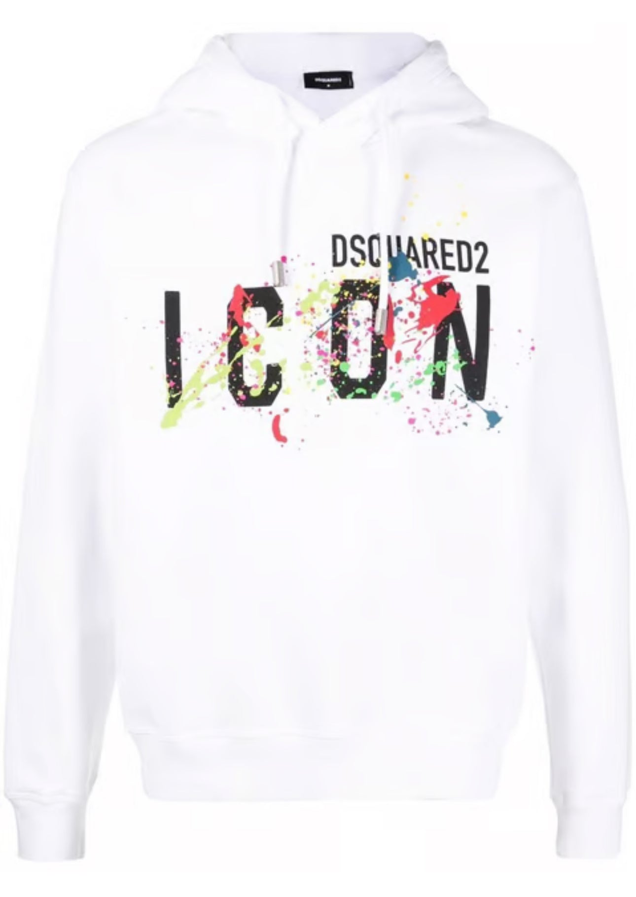 DSQUARED2
Dsquared2 Icon Splatter Hoodie White