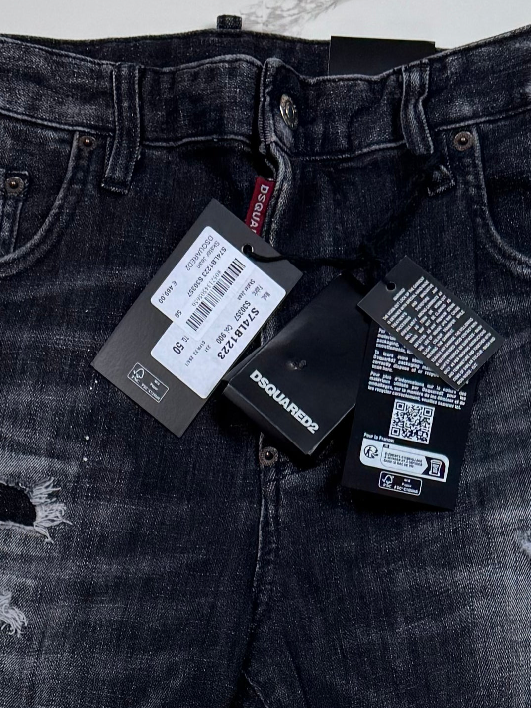 Dsquared2 Skater Distressed Jeans