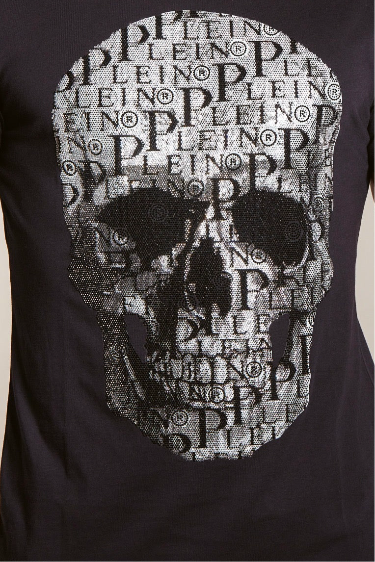 PHILIPP PLEIN
T-SHIRT ROUND NECK SS PRINT SKULL