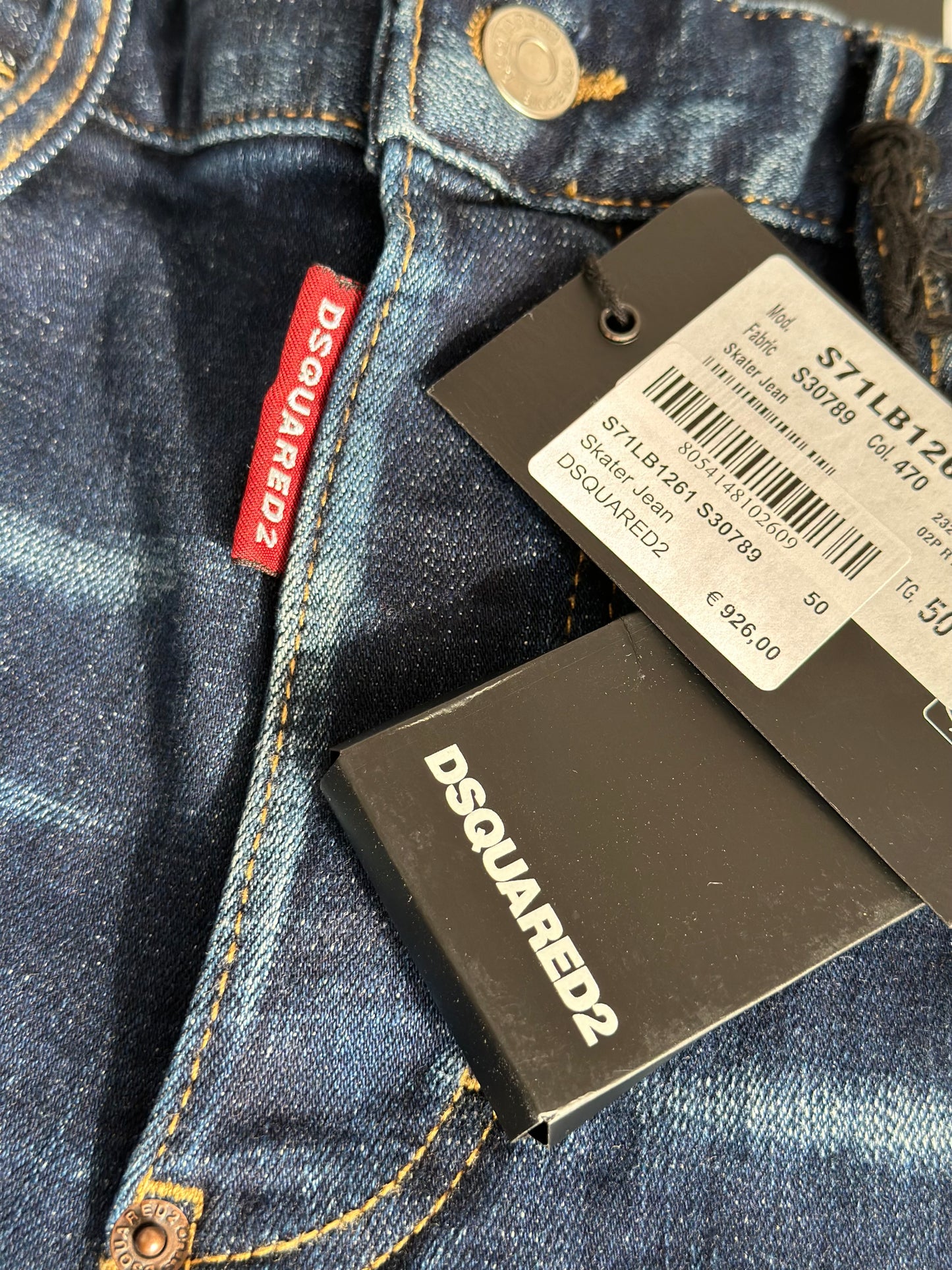 DSQUARED2 SKATER SKINNY JEANS